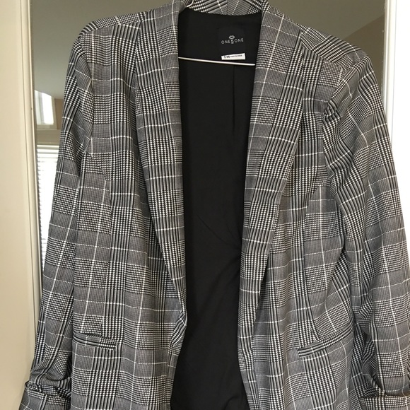 NWOT - One 5 One Blazer - Plaid - Woman’s - Picture 1 of 8